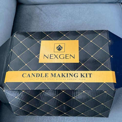 Candle making kit container - kit,