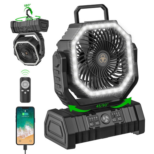 20000mah camping fan - 20000mah, fan,