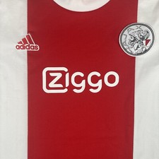 Rare Original Ajax 2021/2022 Home Football Shirt Excellent Men’s XL