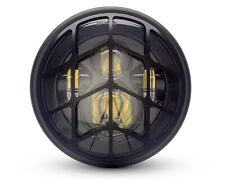 7.7 inch LED Headlight with Diagonal Grill for Ducati Monster Project Front End