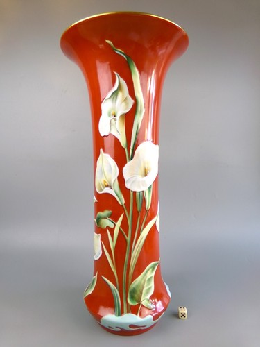 Herend cala lily vase - lily, vase.