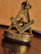 MASONIC Solid 9ct ROSE GOLD