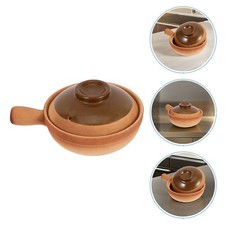  Terracotta Pots for Cooking Stove Ceramic Clay Casserole Portable