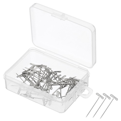50pcs pins stainless - 50pcs,