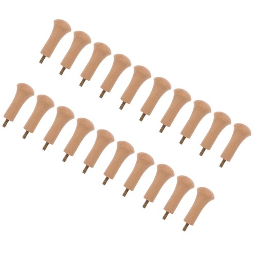 Pcs wooden shaker pegs - 20,
