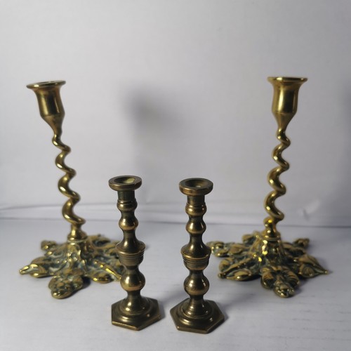 Small size brass - brass, candlesticks