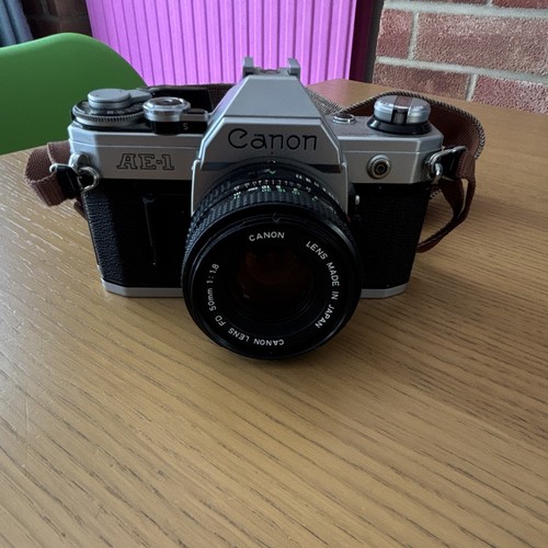 Canon silver 35mm slr - silver,