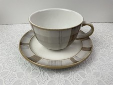 Denby Truffle Layers Cup & Saucer Superb Looks Unused Condition