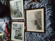 3 Original Frank Sutcliffe Photos Framed ,Came From  Sutcliffe Gallery Whitby