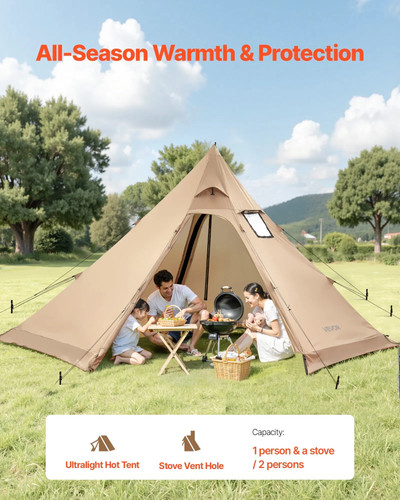 Hot tent for persons - tent,