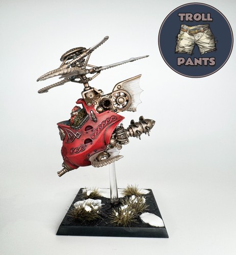 Old world gyrocopter dwarf - old,