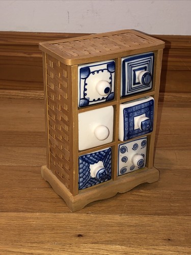 Drawers cabinet wooden - 6,