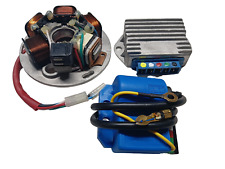 Vespa Electronic Stator Plate PX125 PX200 P200E + CDI Coil + Regulator