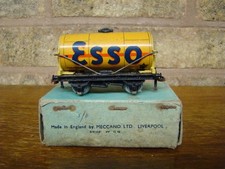 Early Hornby Dublo 3 Rail Esso Wagon Boxed 1949