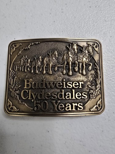 Budweiser clydesdales years - 50,