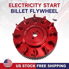 Red Electric Start Billet