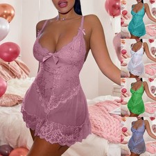 Plus Size Women Sexy Lace