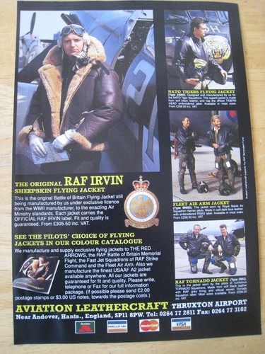 Raf irvin sheepskin flying - irvin,