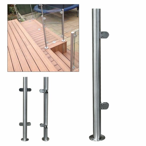 Glass balustrade railing - railing, posts