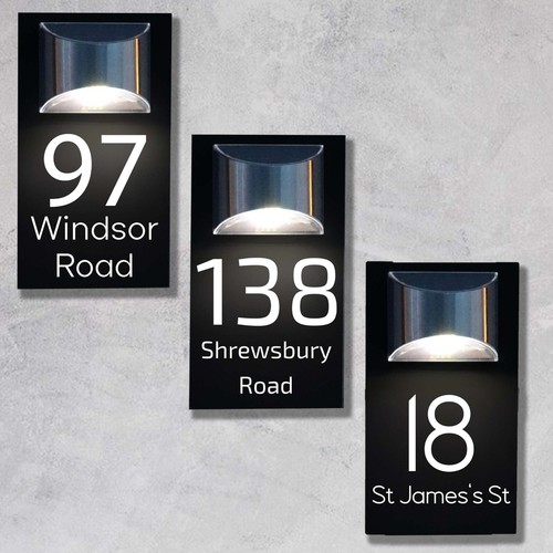 House number plaques - house,