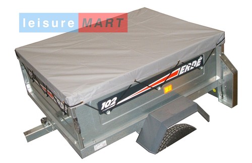 Quality trailer grey - pvc, cover
