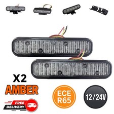 2PC - SLM-6 R65 R10 LED Strobe