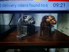 British Bulldog Small Clock