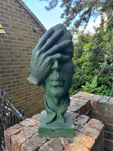 Mans face contemporary art - face,