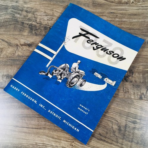 Ferguson tractor owners - to-30,