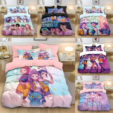 HOT Kids 3D Demon Duvet Cover Pillowcase Single Double King Bedding Set Gift