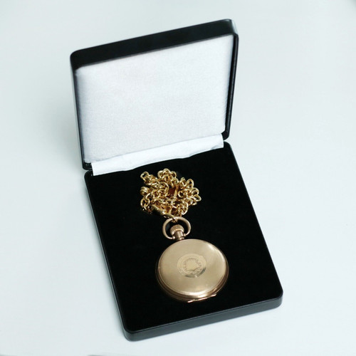 Antique style pocket watch box - pocket,