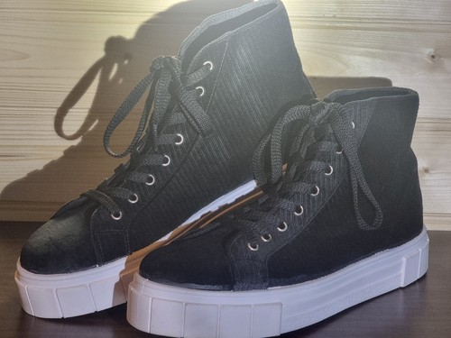 Schuh womens black - black, corduroy