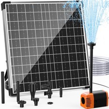 Biling 25W Solar Pond Fountain1200L/H Solar Powered Water Pump with Filter