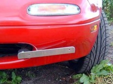 Front offset JDM number plate bracket mount, Mazda MX5 mk1 mk2 89-00, MX-5 Eunos