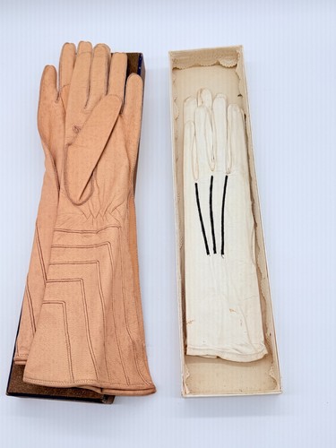 1920s art deco lambs leather - 1920s,