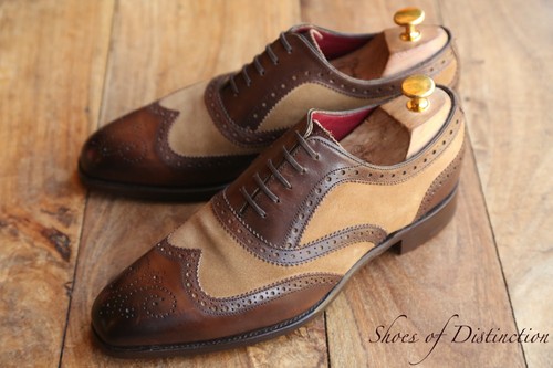Barker tan brown leather suede - brown,