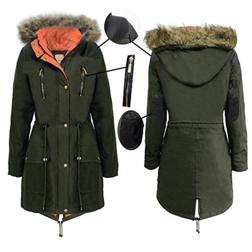 New ladies quilted fur - new,