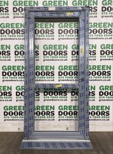 UPVC BACK DOOR GREY PVC PVCU