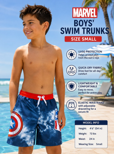 Boys marvel captain america - boys',