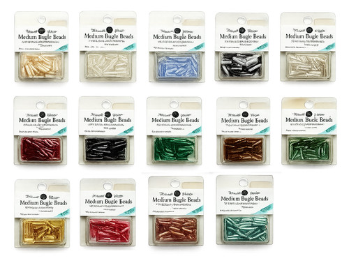 Mill hill medium bugle beads - hill,