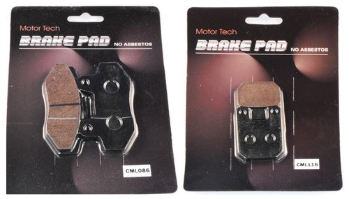 Front rear brake pads - front, &
