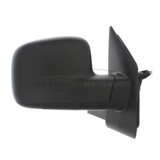 VW T5 Transporter 2003-2010 Door Wing Mirror Electric Black Drivers Side Right