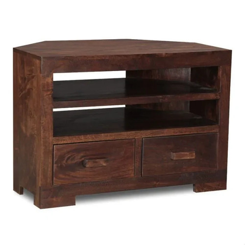 Solid mango wood 85cm corner - solid,