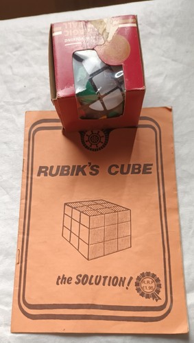 Vintage round rubik cube - vintage,
