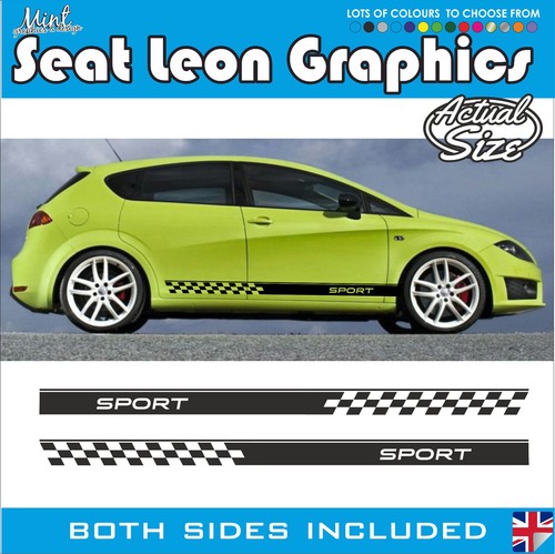 Seat leon side stripes - leon,