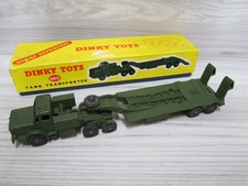DINKY 660 MIGHTY ANTAR TANK TRANSPORTER IN ORIGINAL BOX
