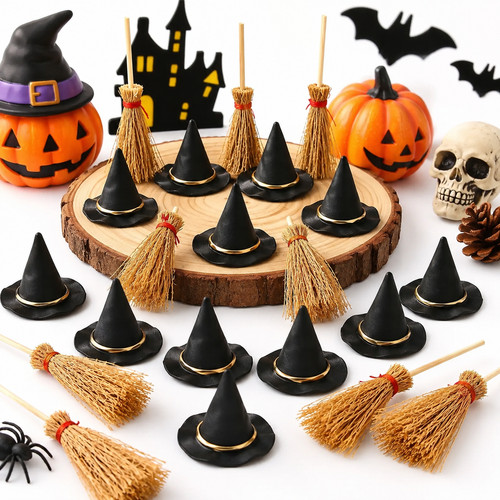 50pcs mini witch hats - 10-50pcs,