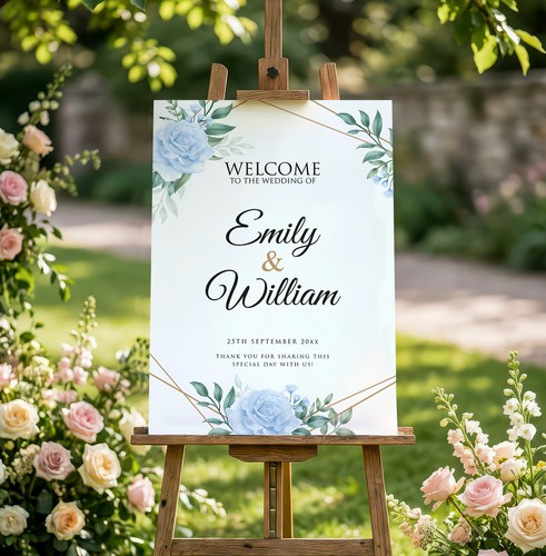 Personalised wedding welcome - wedding,