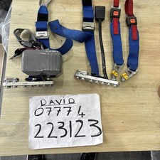 UNWIN Wheelchair Straps With 3 Point Passenger Seat Belt