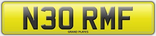 N30 rmf number plate norm - rmf,